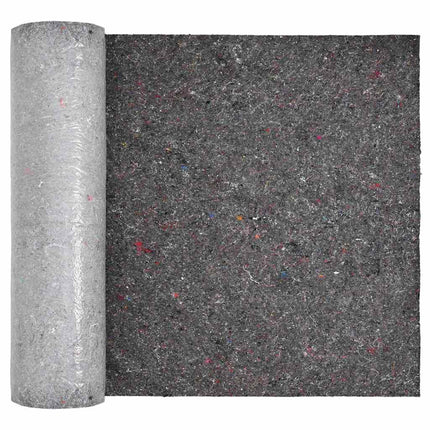 Damfleece Grå 1 x 10 m Polyester og Bomuld