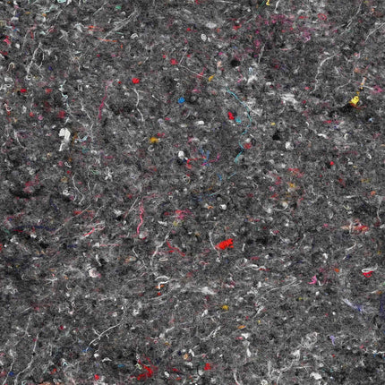 Damfleece Grå 1 x 25 m Polyester og Bomuld