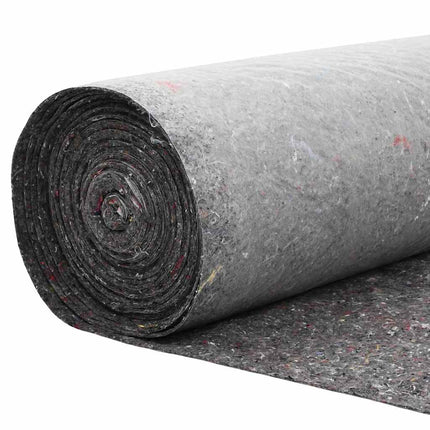 Damfleece Grå 1 x 50 m Polyester og Bomuld