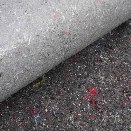 Damfleece Grå 1 x 50 m Polyester og Bomuld