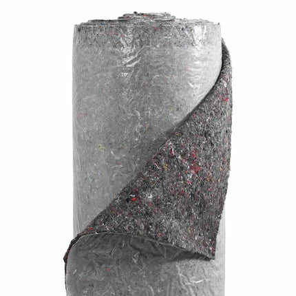 Damfleece Grå 1 x 10 m Polyester og Bomuld