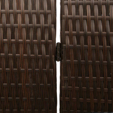 Rumdeler Brun 146 x 180 cm polyrattan