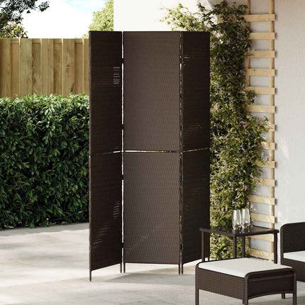 Rumdeler Brun 146 x 180 cm polyrattan