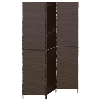 Rumdeler Brun 146 x 180 cm polyrattan