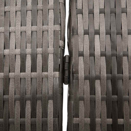 Rumdeler Grå 146 x 180 cm polyrattan