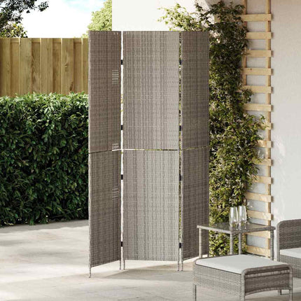 Rumdeler Grå 146 x 180 cm polyrattan