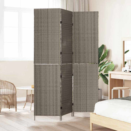Rumdeler Grå 146 x 180 cm polyrattan