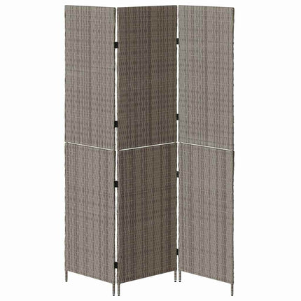 Rumdeler Grå 146 x 180 cm polyrattan