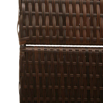 Rumdeler Brun 195 x 180 cm polyrattan