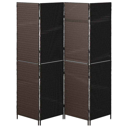 Rumdeler Brun 195 x 180 cm polyrattan