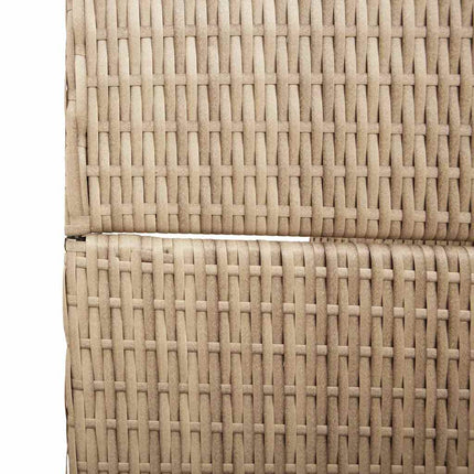 Rumdeler Beige 146 x 200 cm polyrattan