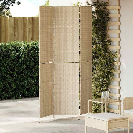 Rumdeler Beige 146 x 200 cm polyrattan