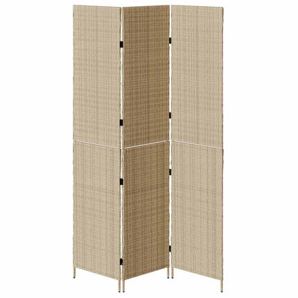 Rumdeler Beige 146 x 200 cm polyrattan