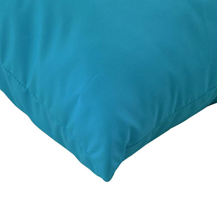 sofahynder 4 stk. blå 60x60 cm stof