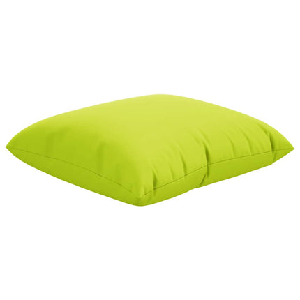 sofahynder 4 stk. lysegrønne 60x60 cm stof