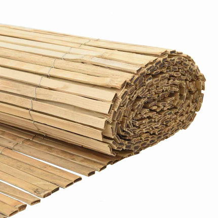 Bambushegn Naturfarvet 400 x 125 cm Bambus