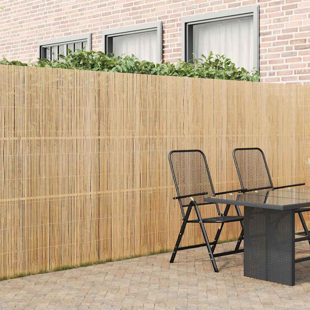 Bambushegn Naturfarvet 400 x 180 cm Bambus