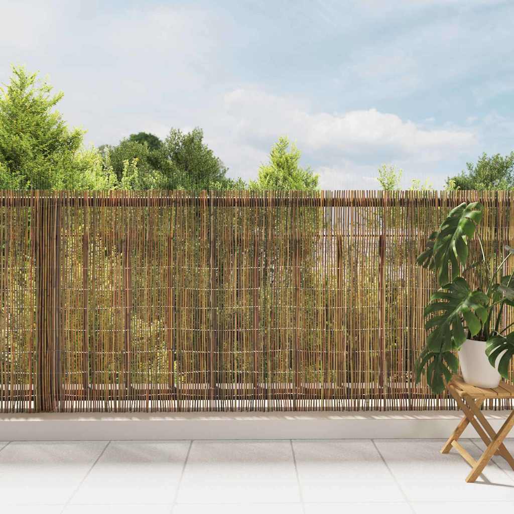Bambushegn Naturfarvet 400 x 125 cm Bambus