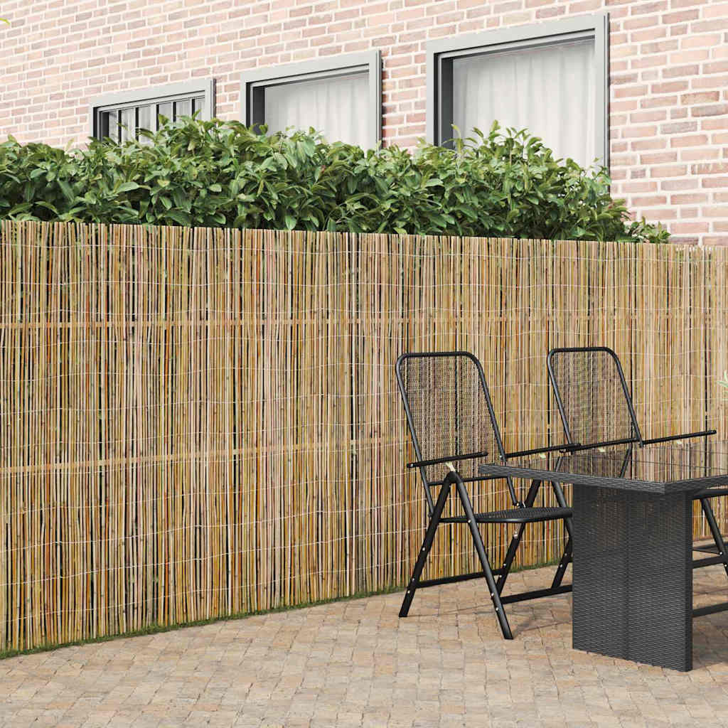 Bambushegn Naturfarvet 400 x 150 cm Bambus