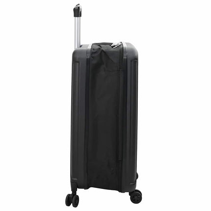 Kuffert med lås Sort 43 x 27 x 66 cm ABS Plastik
