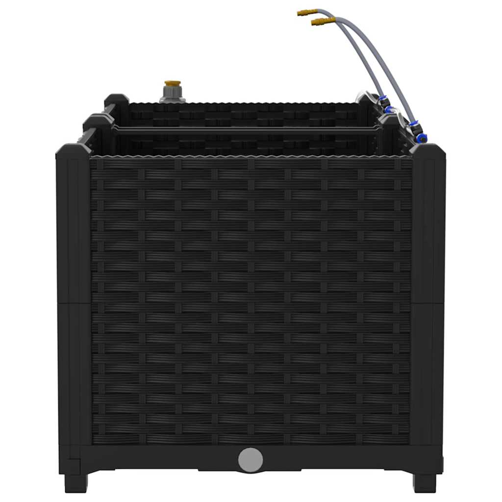 Havekrukker Sort 80 x 40 x 37,5 cm Stål