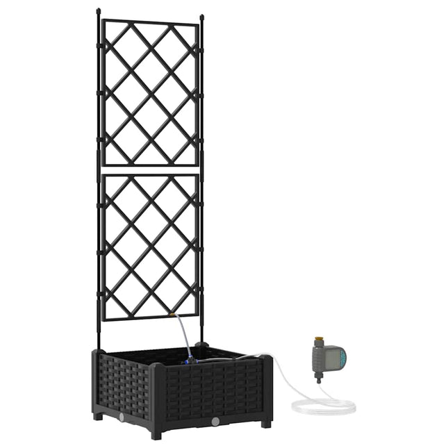 Have Blomsterkrukke Sort 40 x 40 x 126 cm PP
