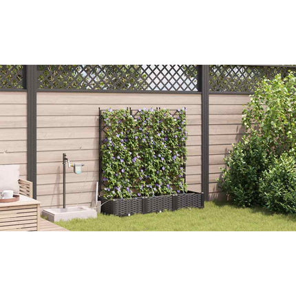 Have Blomsterkrukke 3 stk. Sort 120 x 40 x 126 cm PP