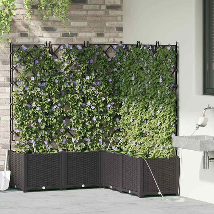 Have Blomsterkrukke 5 stk. Sort 120 x 120 x 142 cm PP