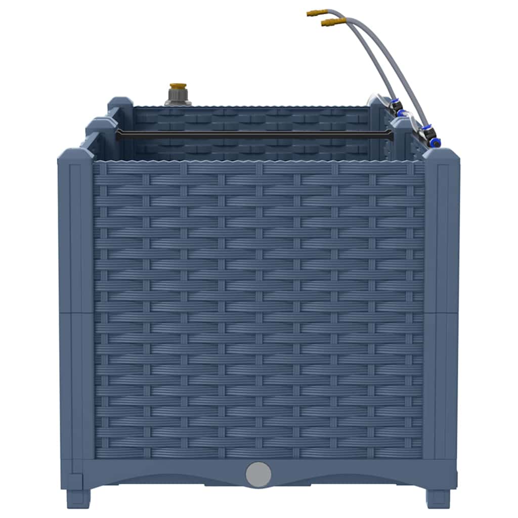 Havekrukker Grå 80 x 40 x 37,5 cm Stål