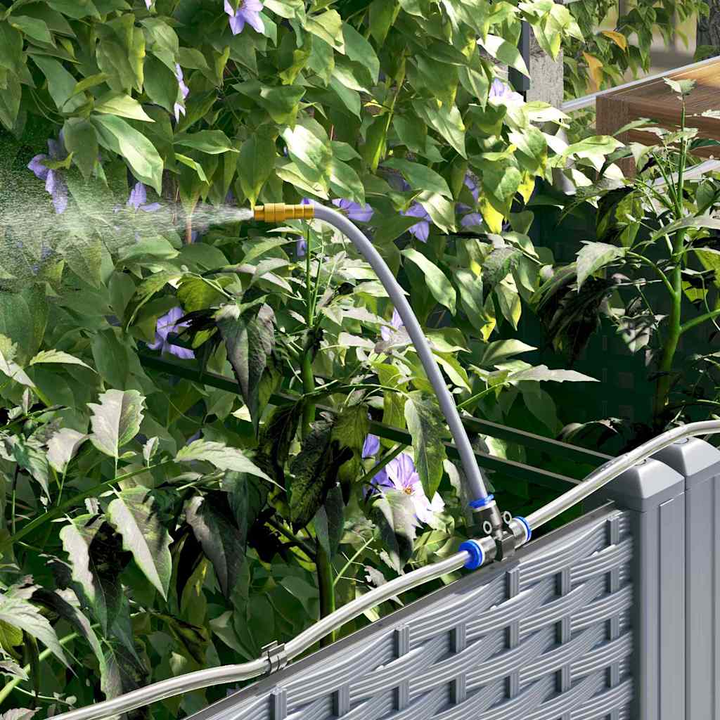 Havekrukker Lysegrå 120 x 40 x 142 cm Stål