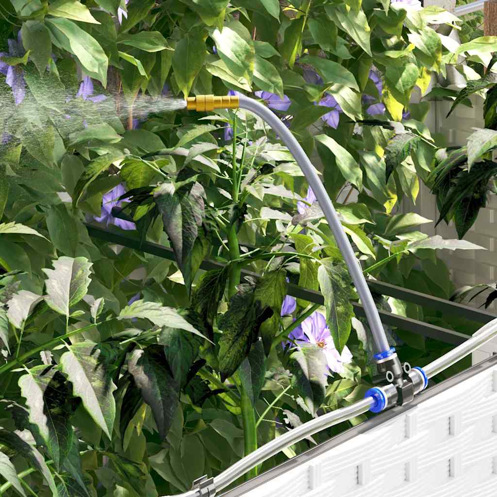 Havekrukker Hvid 80 x 40 x 37,5 cm Stål