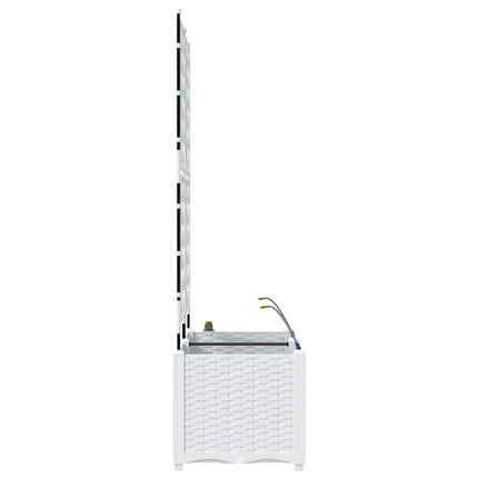 Have Blomsterkrukke 2 stk. Hvid 80 x 40 x 142 cm PP