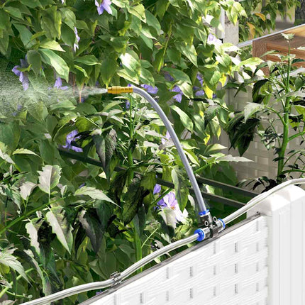 Have Blomsterkrukke 3 stk. Hvid 120 x 40 x 142 cm PP