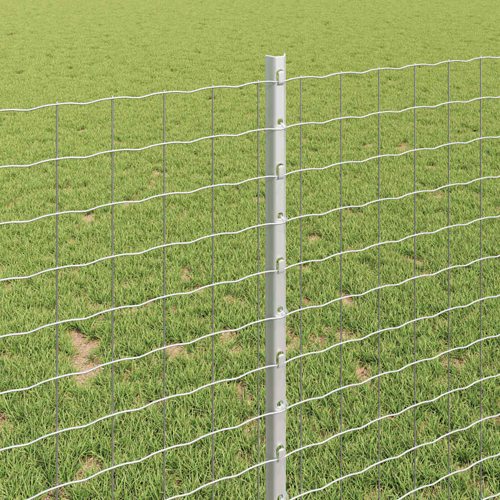 Hegnspæl 11 pcs Sølv 100 cm Stål