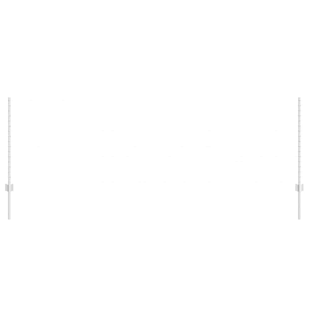 Hegnspæl 11 pcs Sølv 100 cm Stål