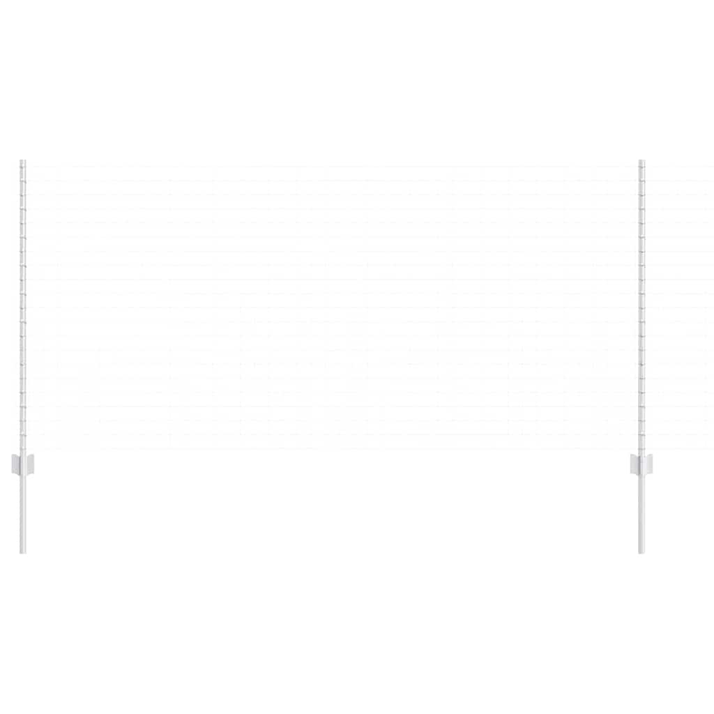 Hegnspæl 5 pcs Sølv 120 cm Stål