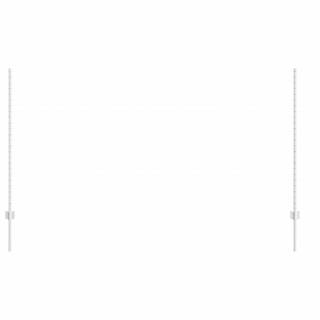 Hegnspæl 11 pcs Sølv 140 cm Stål