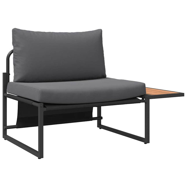 Havesofa Sæt 2 pcs Antracit Stål