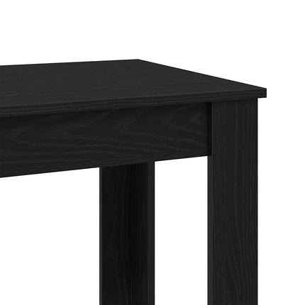 Barbord Sort eg 102 x 50 x 103.5 cm Konstrueret træ
