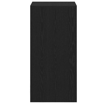 Barbord 51 x 50 x 103,5 cm Konstrueret træ Sort eg Rektangulær
