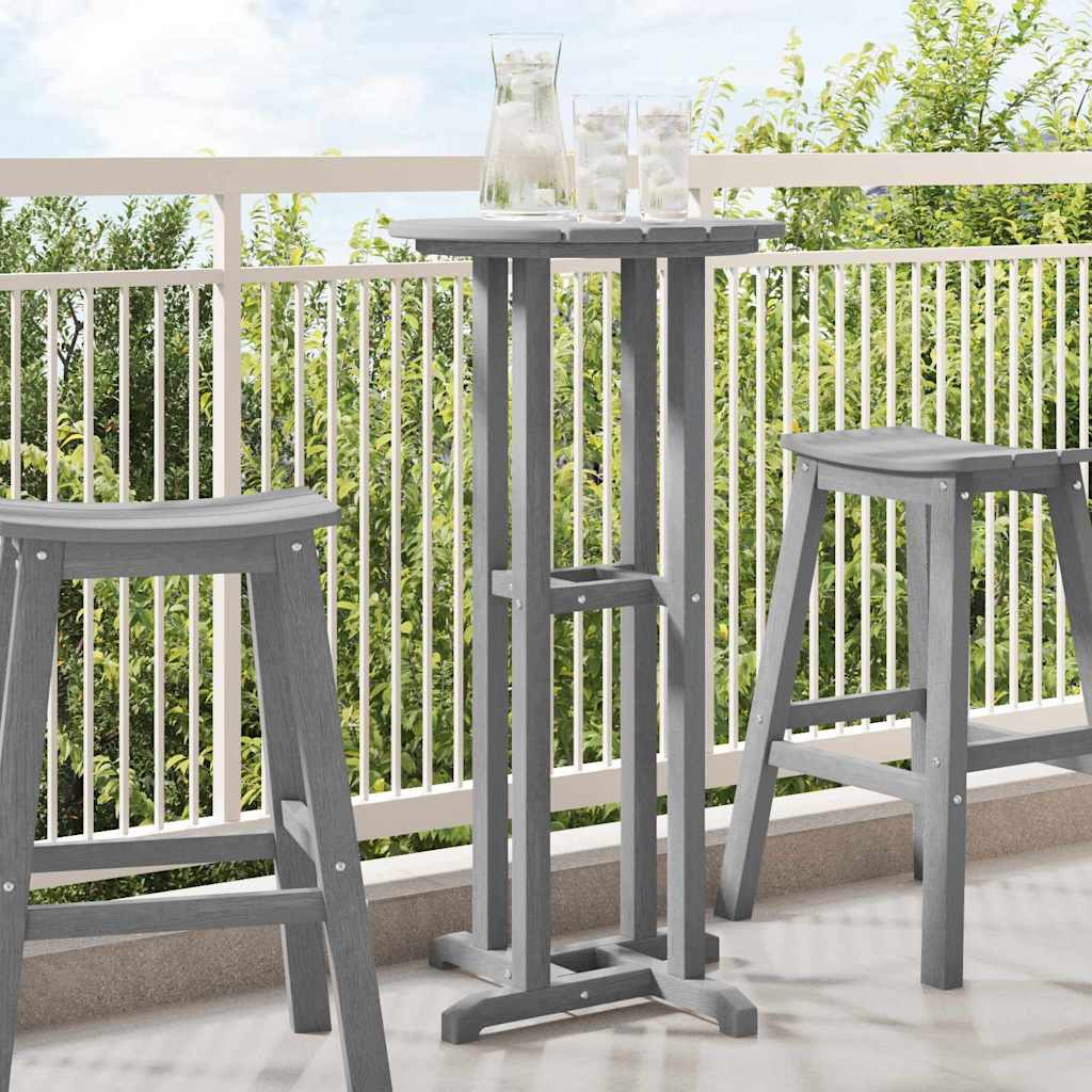 Barbord Lysegr 55 x 55 x 107 cm Polyethylen