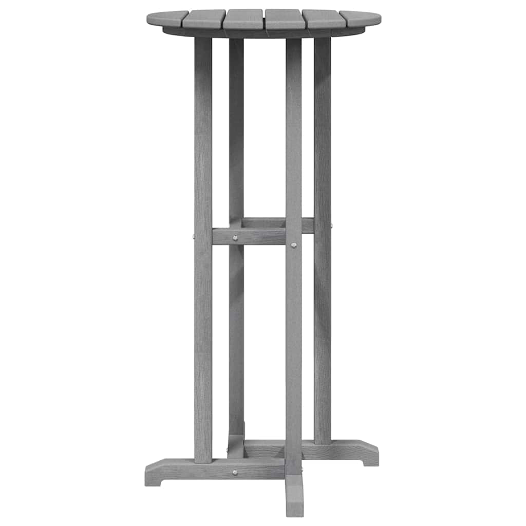 Barbord Lysegrå 55 x 55 x 107 cm HDPE