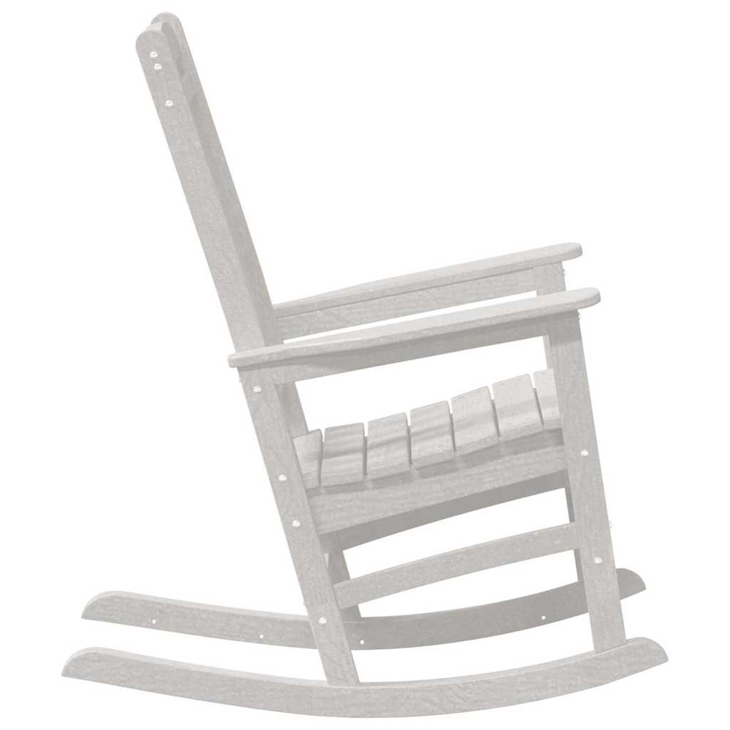 Have Gyngestol Hvid 92 x 70 x 108cm HDPE