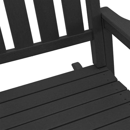 Have Gyngestol Sort 92 x 70 x 108cm HDPE