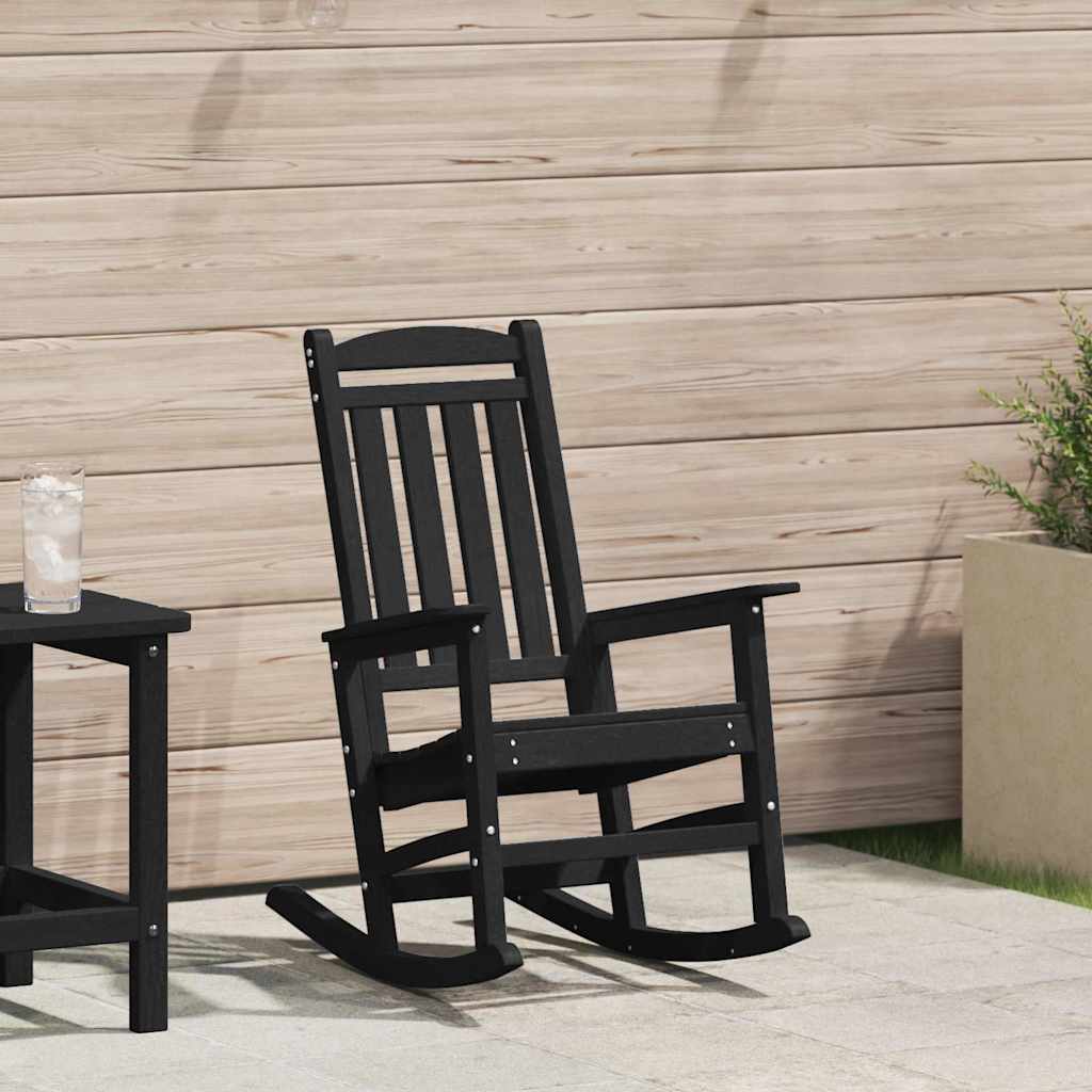 Have Gyngestol Sort 92 x 70 x 108cm HDPE