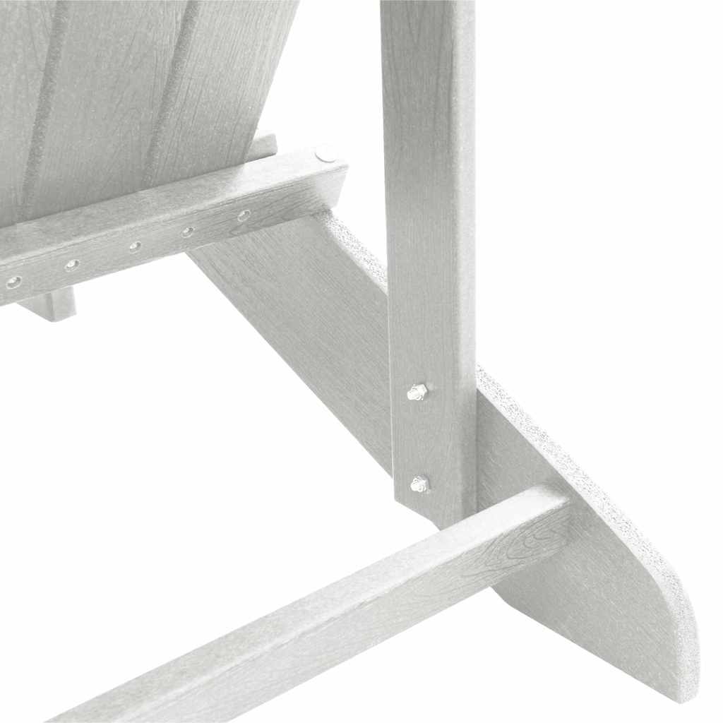 Adirondack-stol Hvid 82 x 74 x 92 cm HDPE