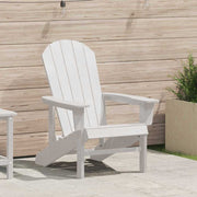 Adirondack-stol Hvid 82 x 74 x 92 cm HDPE
