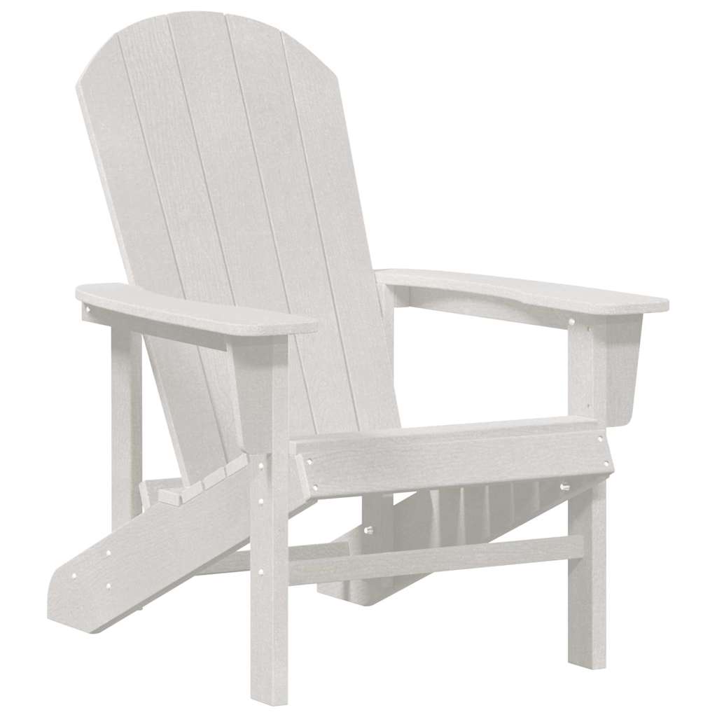 Adirondack-stol Hvid 82 x 74 x 92 cm HDPE