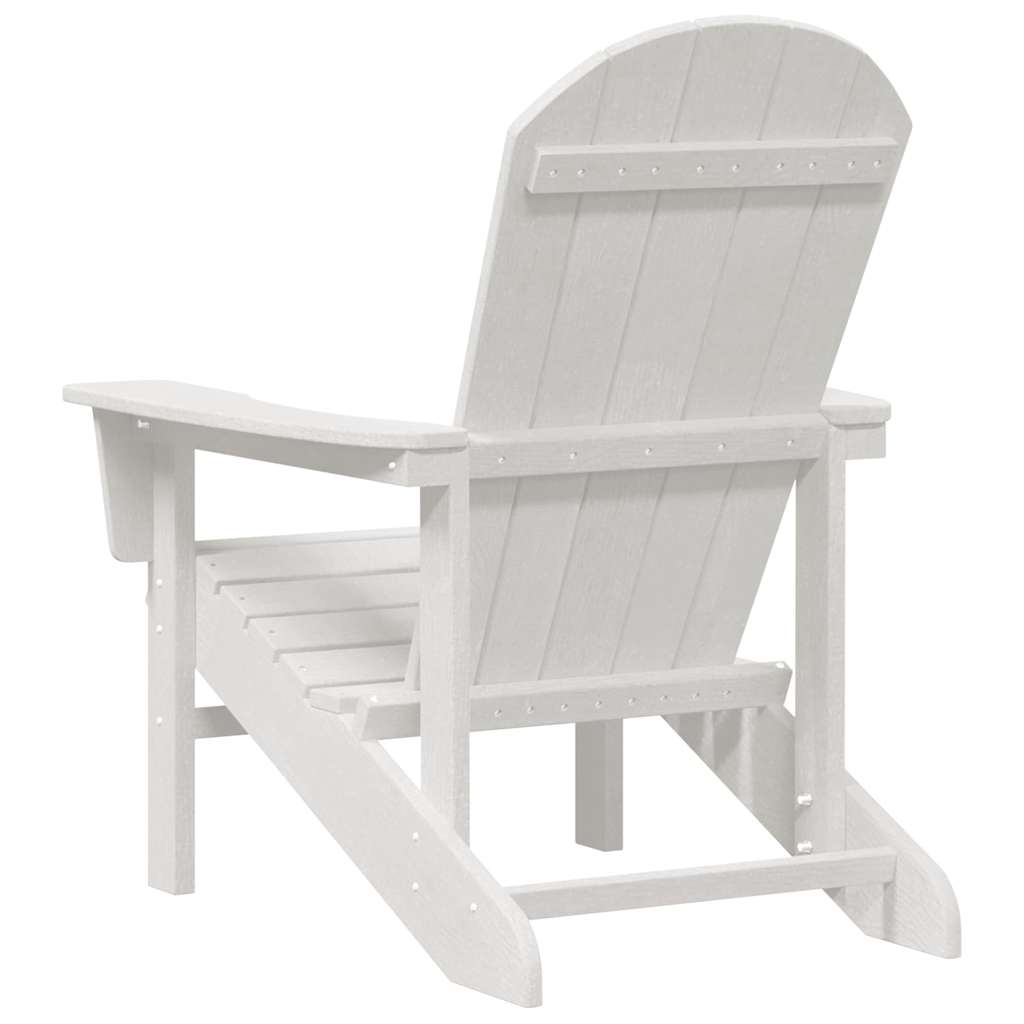 Adirondack-stol Hvid 82 x 74 x 92 cm HDPE