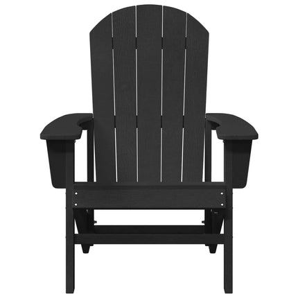 Adirondack-stol Sort HDPE